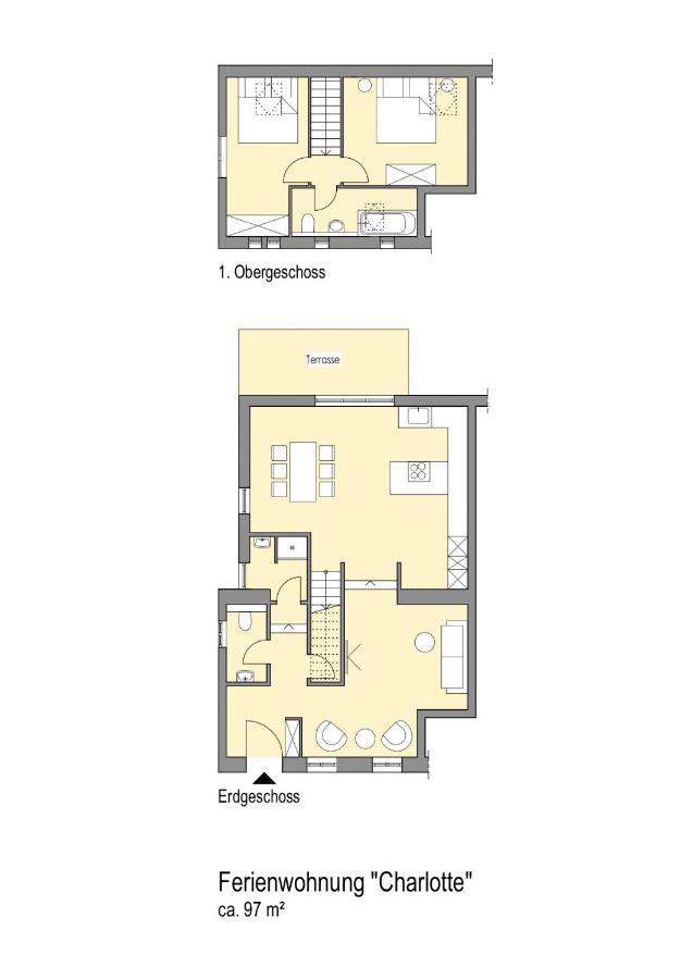 Vila Haus Charlotte Papstdorf Exteriér fotografie